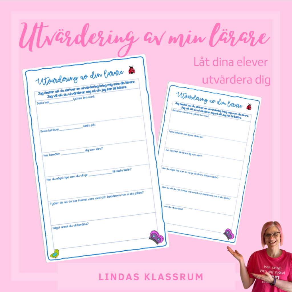 Utvärdering av din lärare