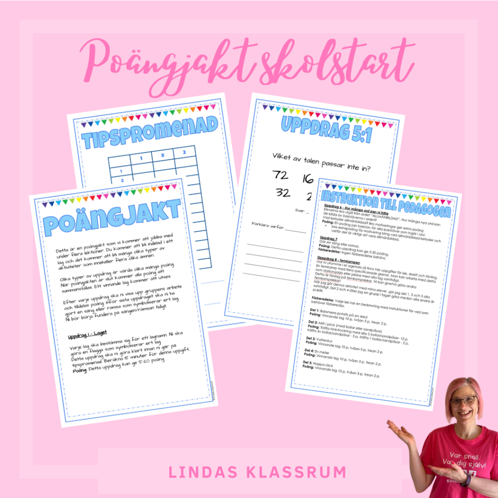 Poängjakt skolstart