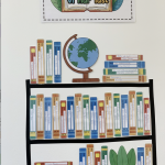 Paket: Väggdekor ”Bokhylla” (till elevernas lästa böcker) - bild 3