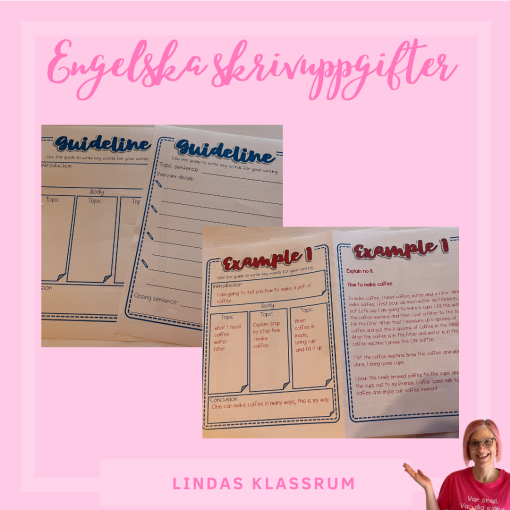 Engelska tal och skrivuppgifter