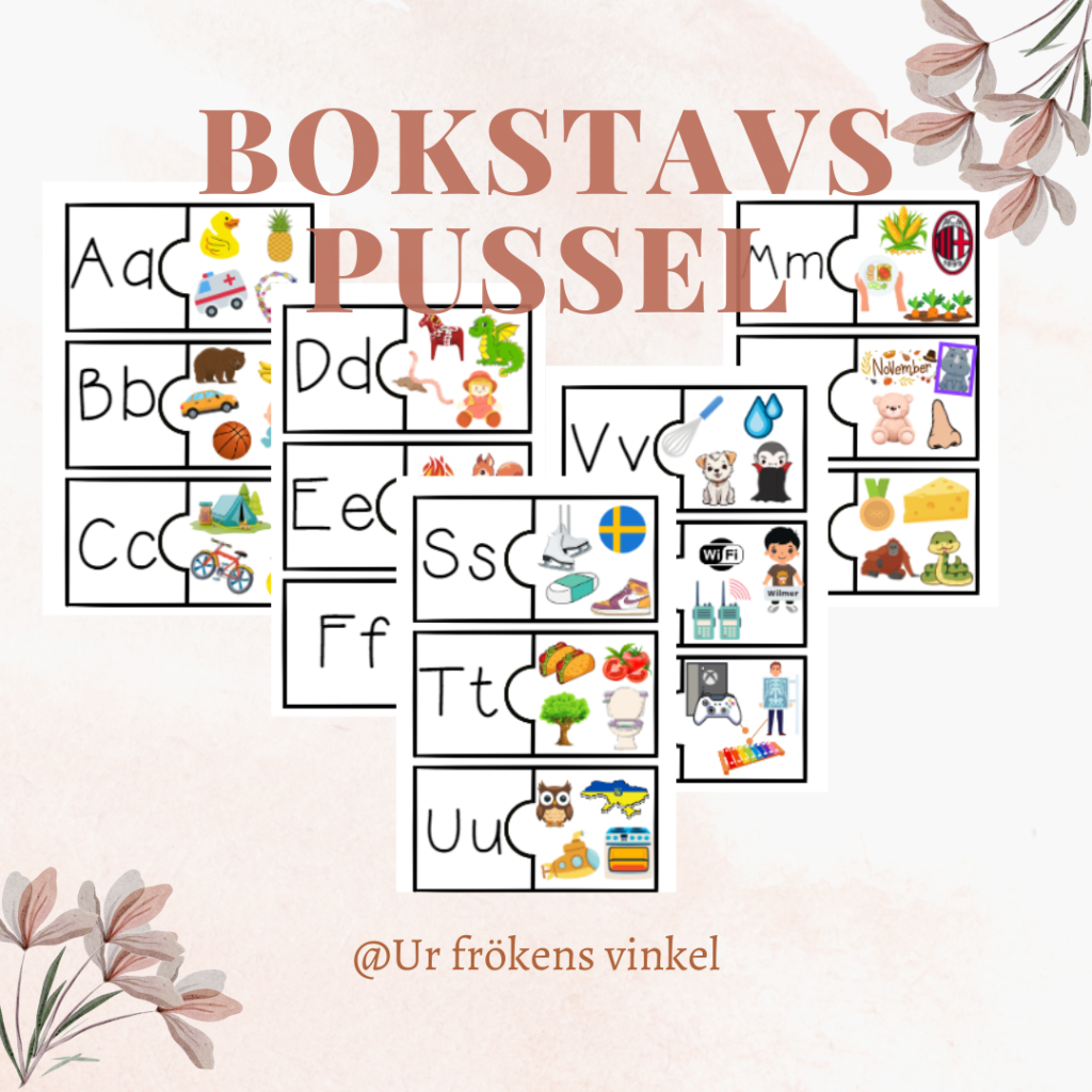 Alfabetet – Pussel