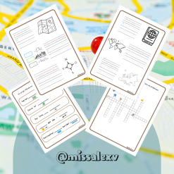 Kartan: träna på ordförrådet