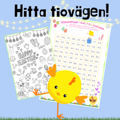 Hjälp kycklingen! Hitta tiokompisarna