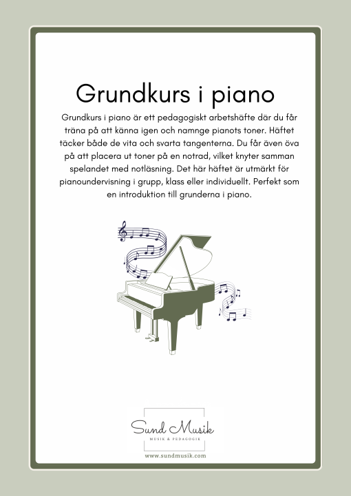 Grundkurs i piano