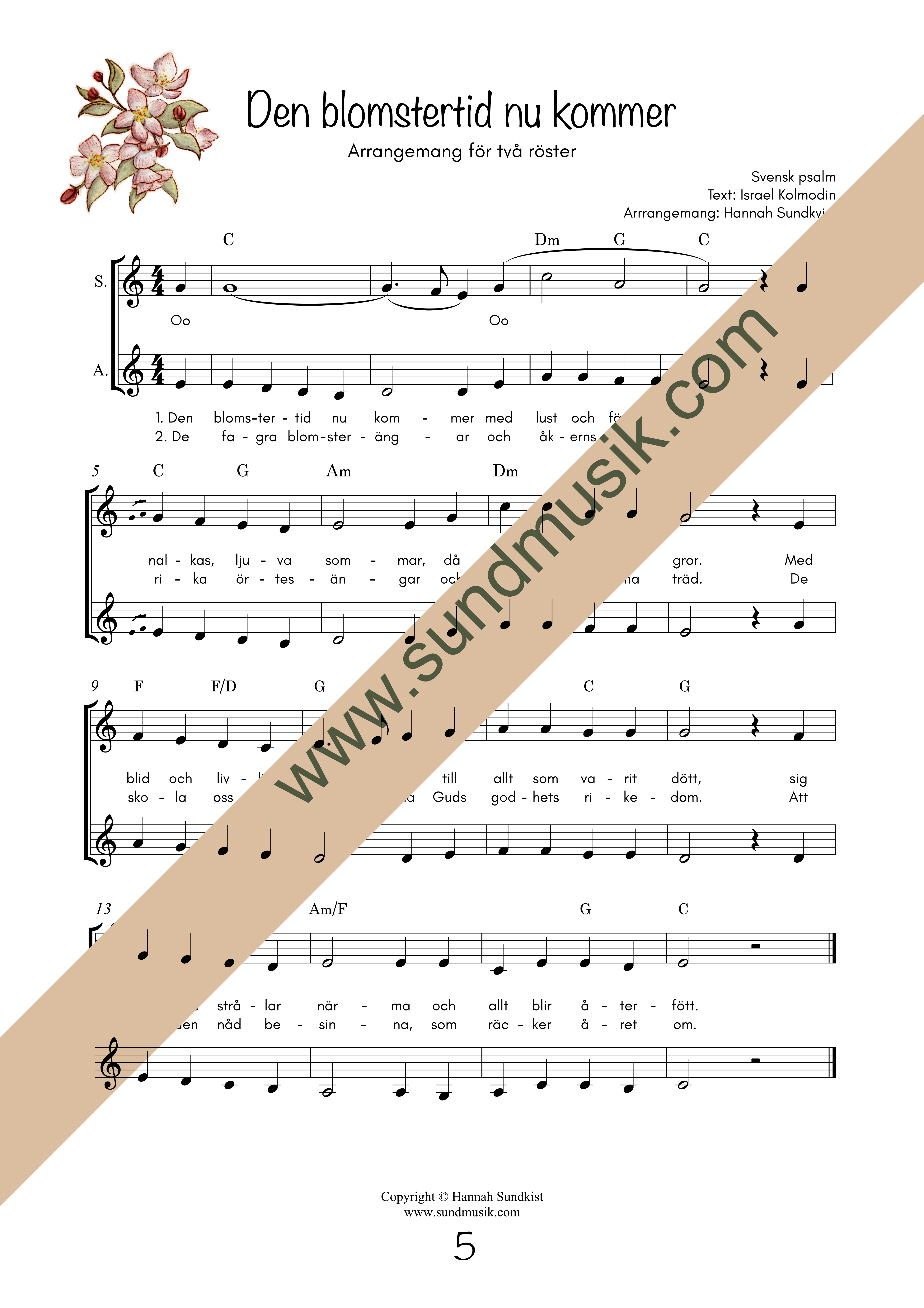 Sommar- och vårsånger för unga sångare