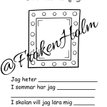 Skolstart! Skrivuppgift + Bingo - bild 2