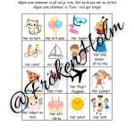 Skolstart! Skrivuppgift + Bingo - bild 3