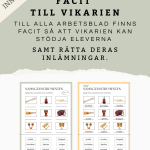Musiklärarvikarien – arbetsblad och facit - bild 4