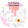 Prick till prick – Träna talföljd!