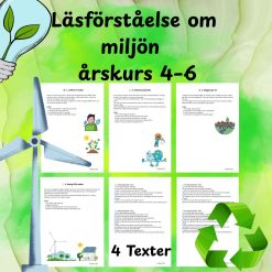Läsförståelse om miljön för årskurs 4–6