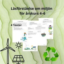 Läsförståelse om miljön för årskurs 4–6