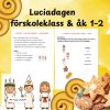 Luciadagen – Lärorika och roliga uppgifter för förskoleklass & åk 1–2