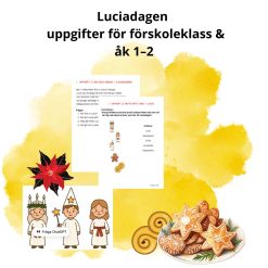 Luciadagen – Lärorika och roliga uppgifter för förskoleklass & åk 1–2