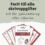 Julmusikhäftet – arbetsblad och övningar - bild 2