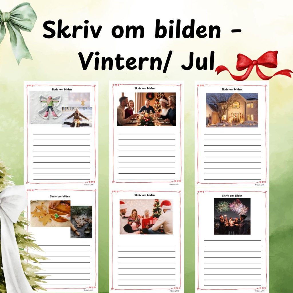 Skriv om bilden – Vintern/ Jul