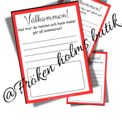 Startuppgifter - jultema 20 st