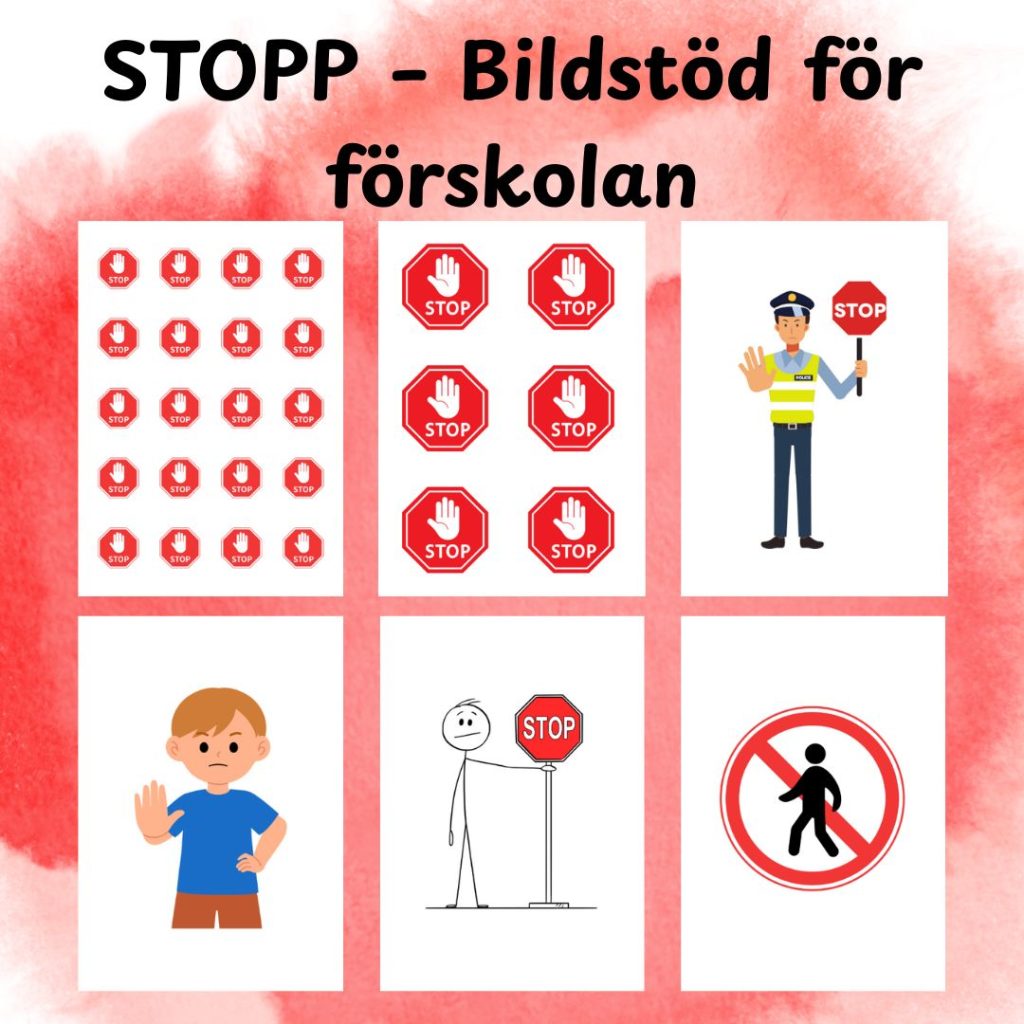 STOPP – Bildstöd för förskolan