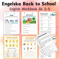 Engelska Back to School English Workbook åk 2–5