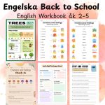 Engelska Back to School English Workbook åk 2–5 - bild 2