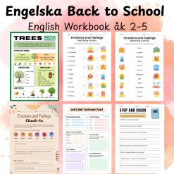 Engelska Back to School English Workbook åk 2–5