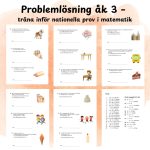 Problemlösning åk 3 – träna inför Nationella Prov i matematik - bild 2